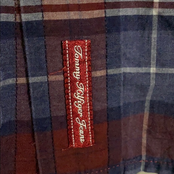 Men’s Tommy Hilfiger button up long sleeve shirt - Picture 4 of 4
